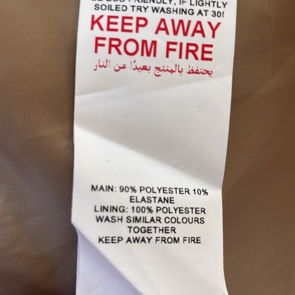 Missguided - Tall Beige LongLine Blazer - Size 2 - Picture 6 of 7